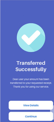 Transaction confirmed securely